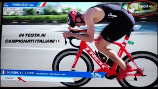 Più di 420w per 5  la mia Fuga solitaria ai Campionati Italiani 🇮🇹 di Triathlon Sprint a Cervia [upl. by Navnod]