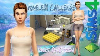 The Sims 4 Homeless Challenge  Part 14  Makeover [upl. by Ahtiekal]