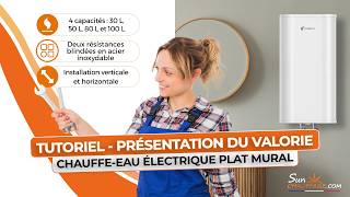 Présentation du chauffeeau électrique Valorie [upl. by Alihet750]