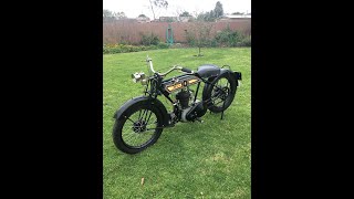 1927 BSA Flat Tank Friday 1 [upl. by Inaliel]