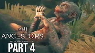 ANCESTORS THE HUMANKIND ODYSSEY Gameplay Walkthrough Part 4  BIRTH amp HUNTING [upl. by Dew]