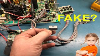 25quot K7400 Arcade Monitor Repair  Vertical Collapse  Counterfeit Parts [upl. by Deegan]