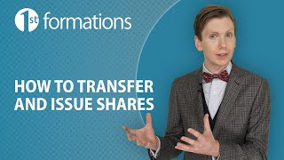 Transferring and issuing company shares [upl. by Jabin835]