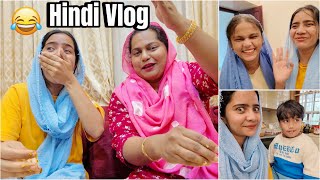 We Vlogged In Hindi 😂😂  Fun Family Vlog 😍  Mashura  Basheer Bashi  Suhana  Sunaina [upl. by Htebirol829]