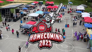 Recap Of East Stroudsburg Universitys Homecoming 2023 [upl. by Astrea28]