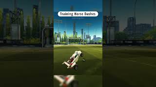 Training Horse Dashes  Day One rocketleague [upl. by Uamak]