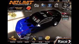 No limit drag racing 20 just on here screwing around with my cars trying to get to 500 subscribers [upl. by Racso134]