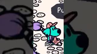 Pumpernickel LOVES his ugly house🏠😭 chicory chicoryacolorfultale artgame vtuberclips shorts [upl. by Nalid172]