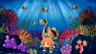 My Singing Monsters in Real Life MSM Yooreek Sings Underwater in Regular Speed Fast amp Slow Motion [upl. by Solracsiul]