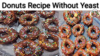 Donuts 🍩 RecipeWithout Yeast Recipe By Kitchen Weather [upl. by Ahsirkal436]