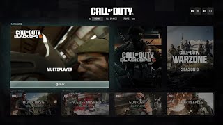 Breaking New Black Ops 6 COD HQ UI No Animated Logo Loading Screen [upl. by Asiluj]