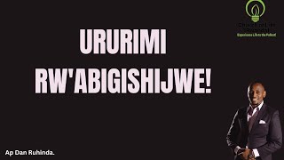 Ururimi rwabigishijwe Ep 1319Ap Dan Ruhinda [upl. by Atsyrc77]