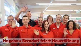 Neueröffnung Hagebaumarkt Berndorf [upl. by Reuben]