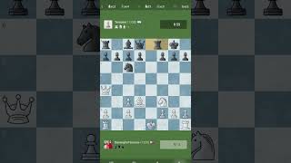 Greedy opponents sacrificing their King chess gaming shorts [upl. by Ninnahc]