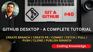 Git and GitHub Full Tutorial  Steps to Use GitHub Desktop github [upl. by Ezara]