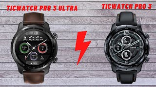 TicWatch Pro 3 Ultra Vs TicWatch Pro 3 [upl. by Adilem744]