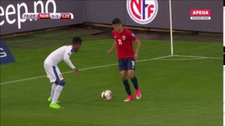 Mohamed Elyounoussi skill vs Czech Republic HD 1080p [upl. by Angelica]