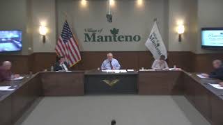 Manteno Village Board Meeting February 5 2024 [upl. by Tomasine148]