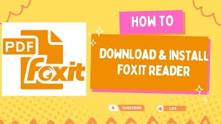 How to Download and Install Foxit Reader  2024  foxit pdf reader installation process [upl. by Warenne]