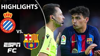 Barcelona vs Espanyol  LaLiga Highlights  ESPN FC [upl. by Enomaj250]