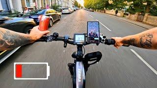 Delivering Until My EBike Battery Dies  How Much Money Can I Make On One Charge [upl. by Blodgett]