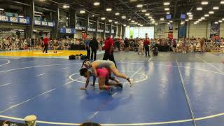 5262024 Ca’ren Brown vs Validus Wrestling Club NHSCA National Duals [upl. by Hirza422]