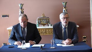 Dispersione scolastica Prefettura Napoli presenta i dati [upl. by Llenrup]