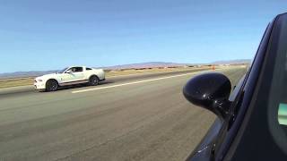 BMW E46 M3 HPF Turbo Stage 2 vs Ford GT500 Shelby Cobra with Kenne Bell Supercharger Shift S3ctor [upl. by Notxam]