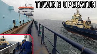 TOWING AND REAFLOATING OF OUR AGROUND VESSEL ACTUAL VIDEO BREATH TAKING  AGROUND AGAIN PART 2 [upl. by Ayomat]