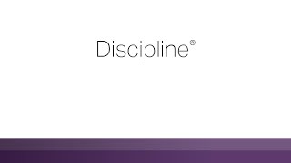 Discipline  Learn more about your innate talents from Gallups Clifton StrengthsFinder [upl. by Juna]