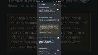 How to enable intents for a discord bot [upl. by Lindholm]