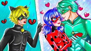 Cat Noir Wants To Be Loved By Ladybug  블랙캣은 무당벌레의 사랑을 받고 싶어합니다  재미있는 스톱 모션 만화  Annie Korea [upl. by Denn266]