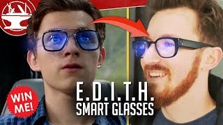 EDITH Smart Glasses in REAL LIFE WIN A PAIR [upl. by Moraj]