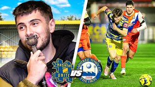 DANNY AARONS COMMENTATES  Hashtag United vs Braintree Town [upl. by Wanda978]