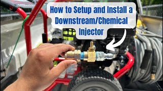 How to Setup and Install a DownstreamChemical Injector for Pressure Washing [upl. by Quartas]