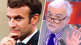 Lheure des Pros  quotEmmanuel Macron fait lessuieglace  un coup à droite un coup à gauchequot [upl. by Nnylirej286]