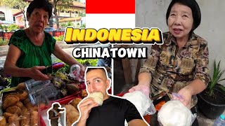 4 Indonesian street food in GLODOK Jakartas CHINATOWN Glodok is SHOCKINGLY amazing [upl. by Lehcer]