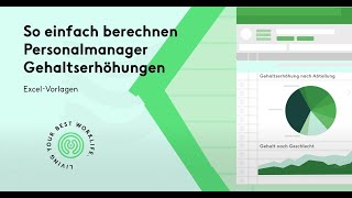 ExcelVorlage zur Berechnung von Gehaltserhöhungen ➡️ Kostenloser Download [upl. by Helbona]