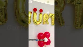 Office balloon Decoration 🎈😍 guruartevents [upl. by Aemat]