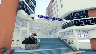 Ahsanullah University of Science and Technology Flythrough in 3D Model [upl. by Harret]