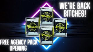 NHL 24 Massive Free Agency Pack Opening  Channel Update [upl. by Jedidiah]