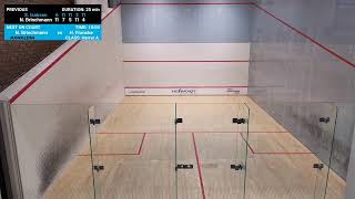 Court Center Court  PSA Platinum Lysaker Open  Rankedin [upl. by Itsrik]