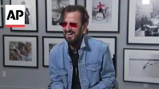 Ringo Starr talks Crooked Boy touring and being lefthanded  AP interview [upl. by Yl]