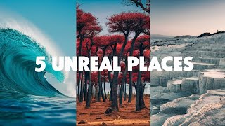 5 Unreal Places  The Most Unbelievable Wonders of Planet Earth [upl. by Dierolf]