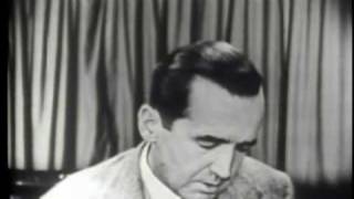 Edward R Murrow  See It Now March 9 1954flv [upl. by Lartnom]