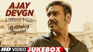 Latest Songs Of Ajay Devgn  Video Jukebox  Bollywood Hindi Songs  Birthday Special TSeries [upl. by Joya]