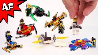 Lego Ninjago Brick Building FIDGET SPINNERS with Ninja Minifigures [upl. by Eldrida182]