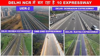 10 Expressways are upcoming in Delhi NCR  DelhiDehradun Expressway  Delhi construction Expressway [upl. by Imnubulo]