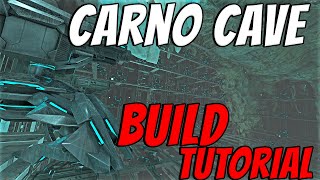 How To BUILD CARNO CAVE In 2022  Ark Build Tutorial [upl. by Judsen545]