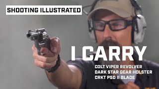 I Carry Colt Viper 357 Magnum Revolver in a Dark Star Gear Holster [upl. by Archie]